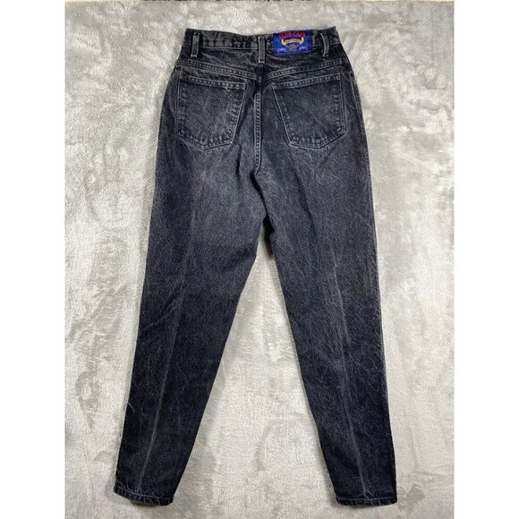Vintage BLEU CAFE Acid Wash High-Waisted Mom Jeans - Size 10 - Picture 3 of 11